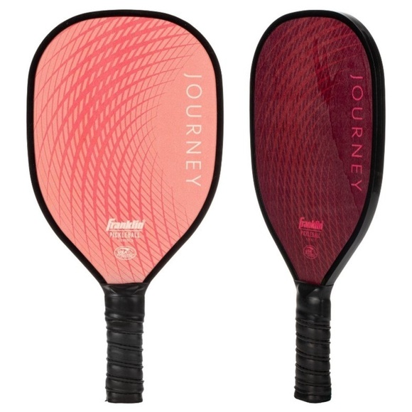 NEW Franklin Sports 2 Player Wood Journey Pickleball Paddle and Ball Set - Picture 6 of 8